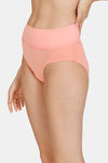 Zivame Anti-Microbial High Rise Full Coverage Tummy Tucker Hipster Panty (Pack of 2) - Multicolor — thumbnail 4